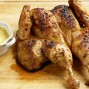 Roasted Chicken with a Mustard Crust